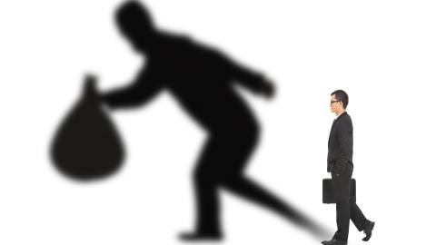 imagen evocativa de un ladron