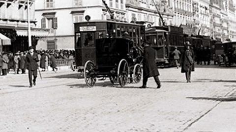 Calle Alcalá. Años 20.