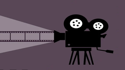 cine cámara dibujo