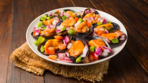 mejillones en vinagreta