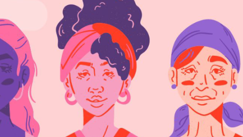 Ilustración de distintas mujeres