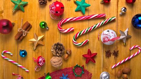 Foto objetos navidad