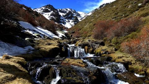 Foto sierra invierno