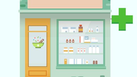 Icono oficina de farmacia
