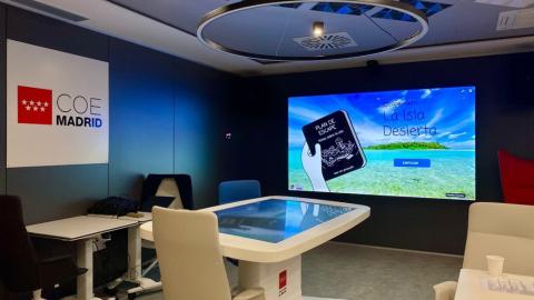 mesa interactiva COE