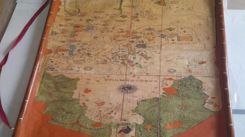 imagen de un mapa histórico