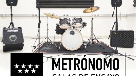imagen de una sala de ensayo de Metrónomo