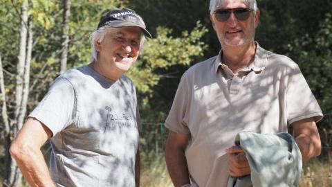 Juan Luis Arsuaga y Enrique Baquedano