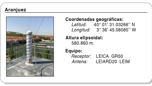 Estacion GNSS Aranjuez