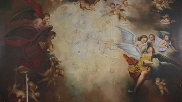 Lienzo Rompimiento de gloria