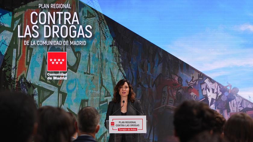 Thumbnail para video  de Presidenta presentando campaña del Plan contra las drogas