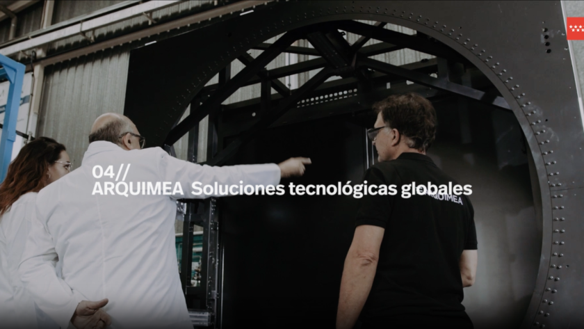 maquinaria de instalaciones de empresa premiada Arquimea
