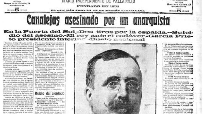 Detalle periódico noticia José Canalejas