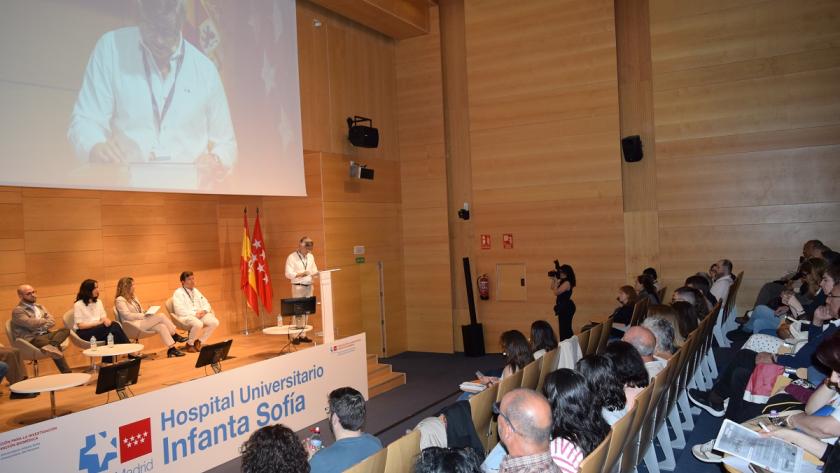 Inauguración de la Jornada de Registro nacional de distrofia miotónica en el hospital Infanta Sofía Jornada sobre distrofia miotónica en el hospital infanta sofía