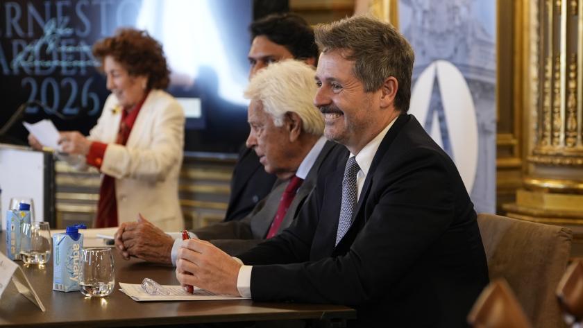 La Comunidad de Madrid, en la Gala del Premio Internacional Ernesto Cardenal 2026 El consejero de Paco Serrano en la Gala del Premio Internacional Ernesto Cardenal 2026
