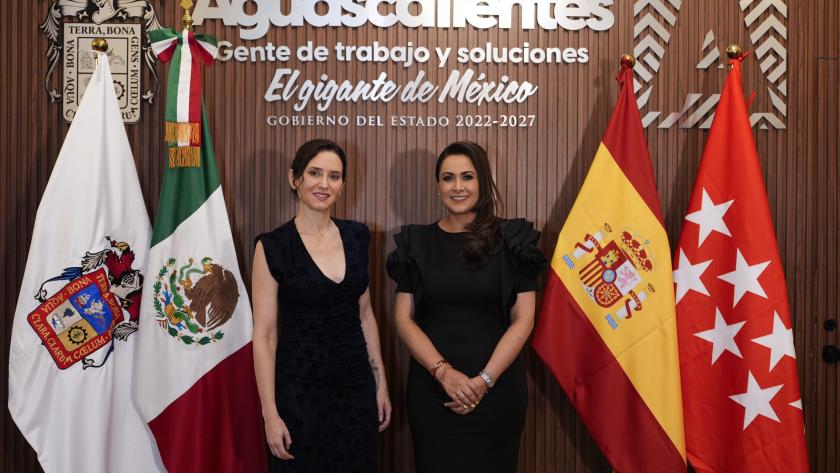 La presidenta Isabel Díaz Ayuso prosigue su viaje institucional en México con un encuentro en Aguascalientes con representantes empresariales 