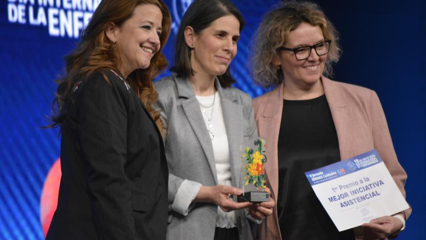 Trofeos elaborados por los pacientes del Rodríguez Lafora para las II Jornadas SERMAS Cuidados