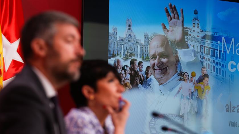 El consejero García Martín en rueda de prensa