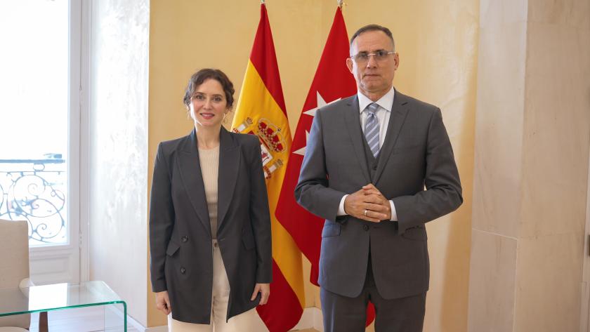 Díaz Ayuso recibe en la Real Casa de Correos al disidente cubano José Daniel Ferrer Díaz Ayuso José Daniel Ferrer