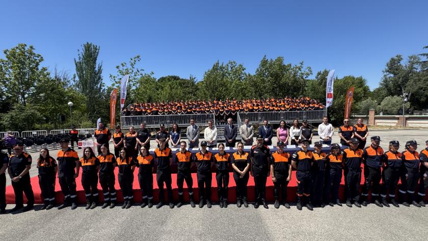 Entrega de diplomas IFISE Protección Civil