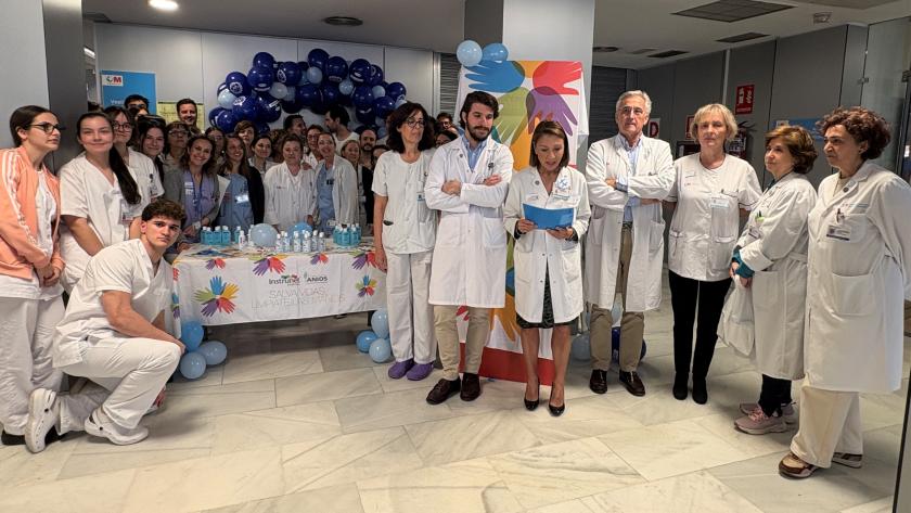 Día Mundial de la Higiene de Manos en el Hospital de La Princesa