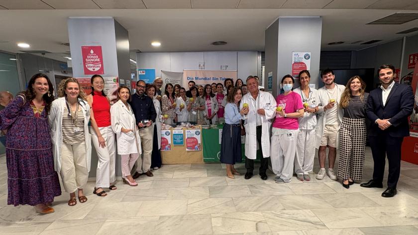 Dia mundial sin Tabaco en el Hospital de La Princesa