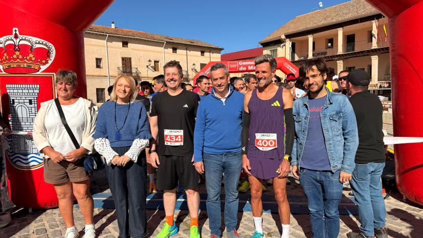 Mariano de Paco Serrano en la IV carrera de San Isidro de Torrelaguna Mariano de Paco Serrano en la IV carrera de San Isidro de Torrelaguna