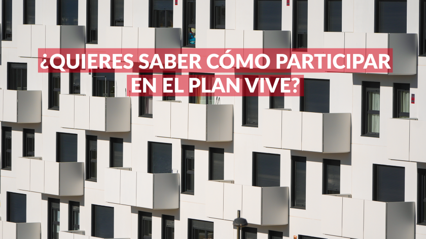 Imagen de viviendas del plan vive