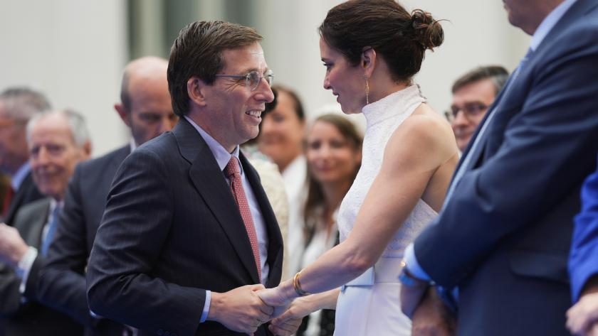 Díaz Ayuso, en la entrega de las Distinciones Honoríficas de la ciudad de Madrid en la festividad de San Isidro