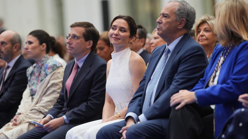 Díaz Ayuso, en la entrega de las Distinciones Honoríficas de la ciudad de Madrid en la festividad de San Isidro