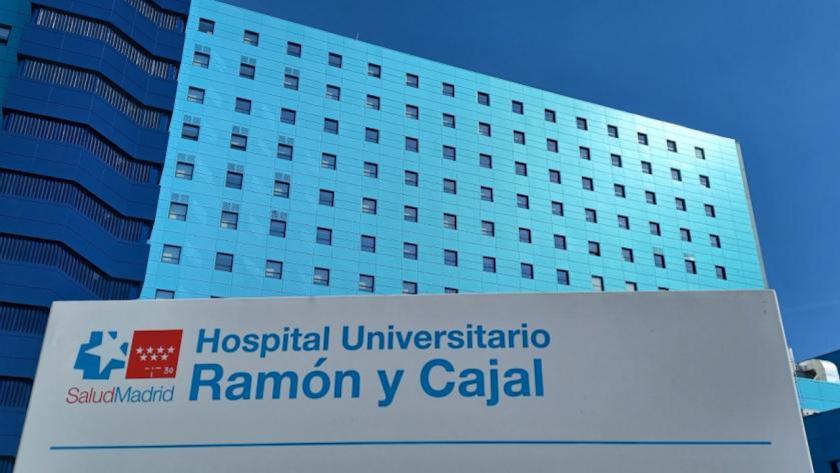 Imagen de fachada del Hospital Universitario Ramón y Cajal