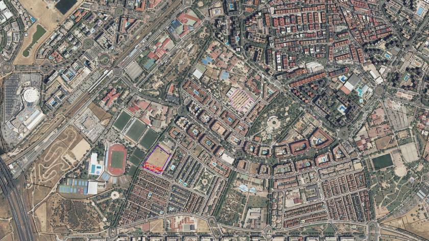 Foto aérea Alcorcón