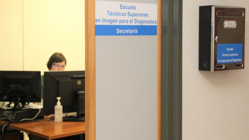 La Escuela se encuentra integrada en el área de Radiodiagnóstico del hospital