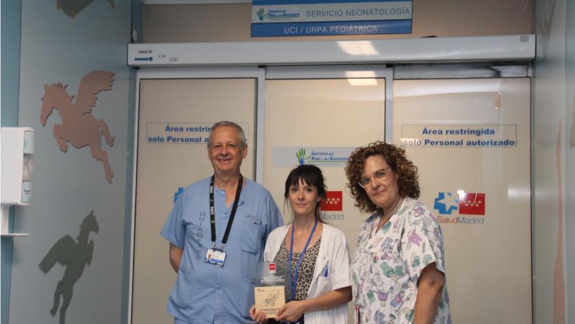 De izquierda a derecho, José Antonio Martínez Orgado, Isabel Cuéllar y Yolanda Toro del Clínico San Carlos De izquierda a derecho, José Antonio Martínez Orgado, Isabel Cuéllar y Yolanda Toro