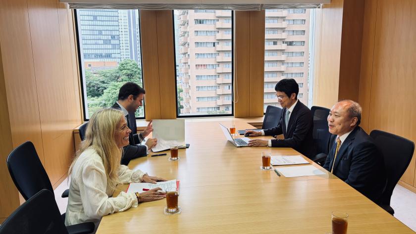 La consejera Rocío Albert de viaje institucional en Tokio