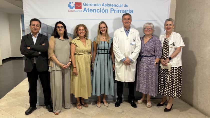 La viceconsejera Laura Gutiérrez durante la presentación del Plan Estratégico de Atención Primaria 2026-2028