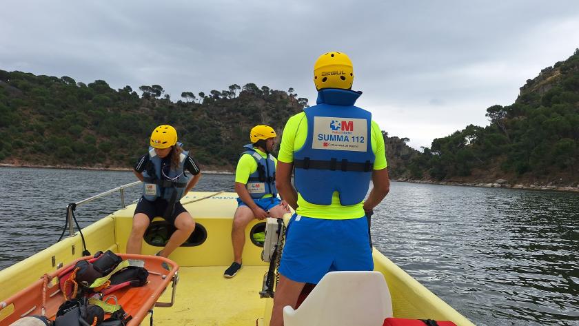 efectivos 112 labores rescate pantano san juan