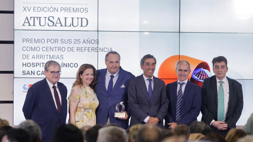 La consejera Fátima Matute en los XV premios A Tú Salud de La Razón