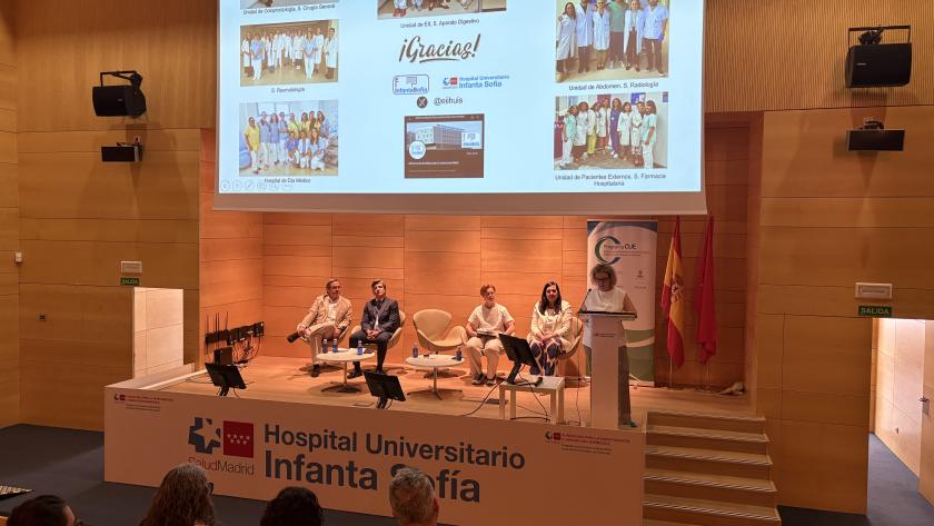 Acto de certificación de la Unidad de Enfermedad Inflamatoria Intestinal Hospital Infanta Sofía