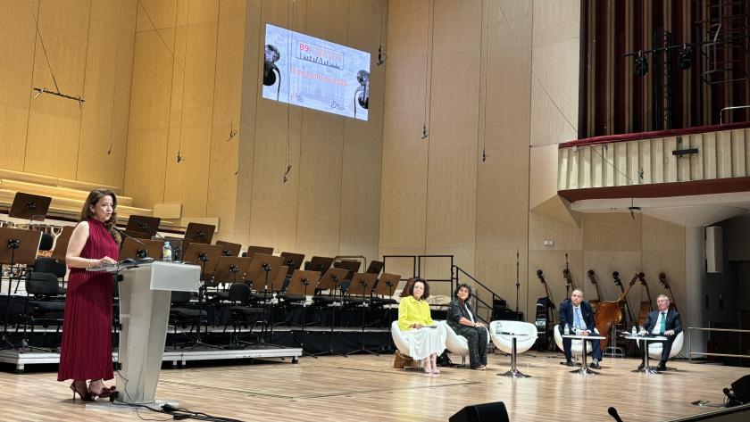 La consejera Matute en la inauguración del 89º Congreso Nacional de Urología
