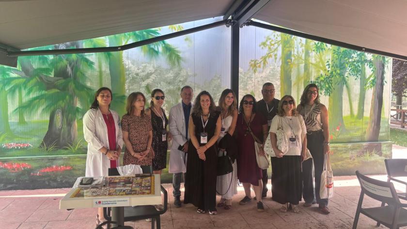 visita delegación Brasil y Portugal al Hospital Guadarrama
