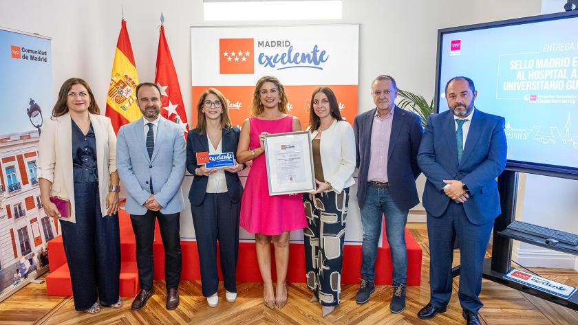 Sello Madrid Excelente Hospital Guadarrama_Equipo