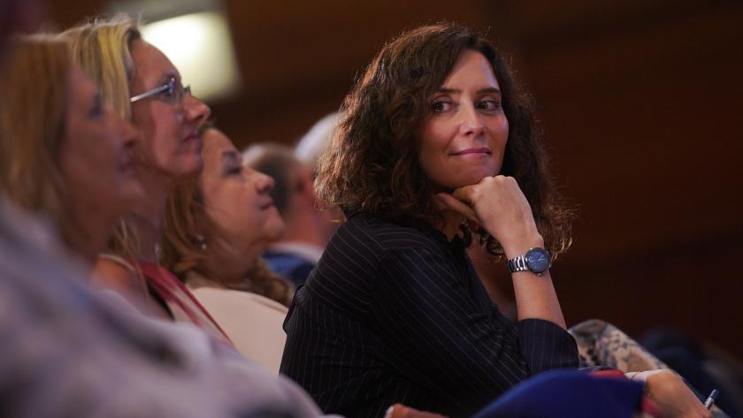 La presidenta Isabel Díaz Ayuso durante la presentación del nuevo Centro Regional de Terapias Avanzadas