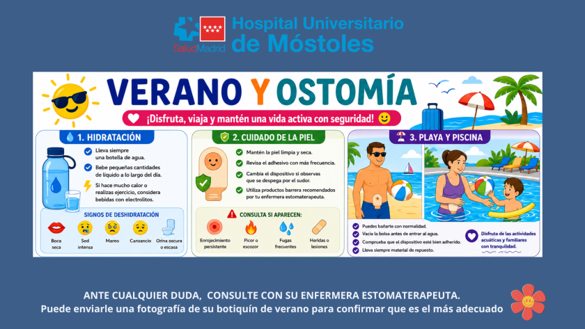 Verano y ostomías . Consejos generales