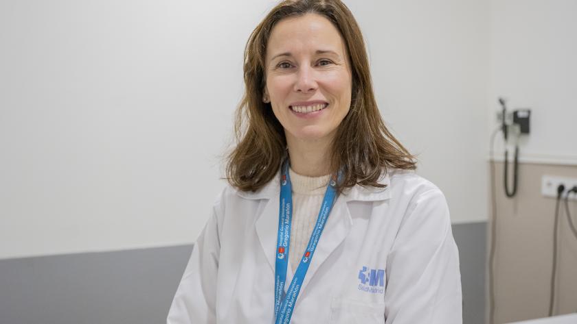 Paula Cabrera, especialista de la Unidad de Alergia Infantil del Servicio de Alergología del Marañón Médico del Hospital Gregorio Marañón