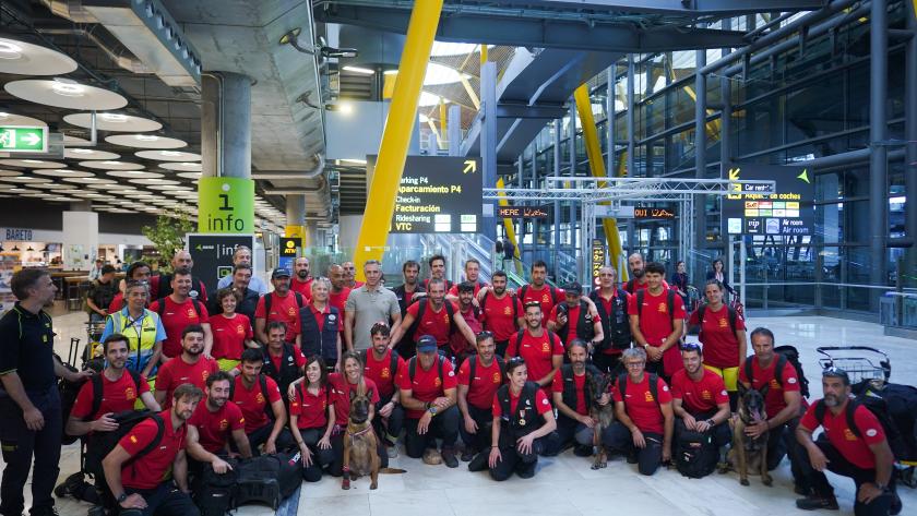 ERICAM regresa de Venezuela tras participar en las labores de rescate tras los terremotos