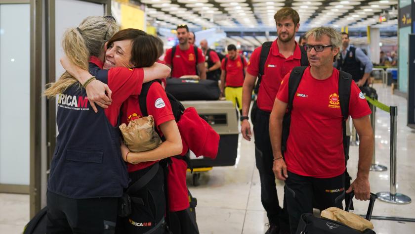 ERICAM regresa de Venezuela tras participar en las labores de rescate tras los terremotos ERICAM regresa de Venezuela tras participar en las labores de rescate tras los terremotos
