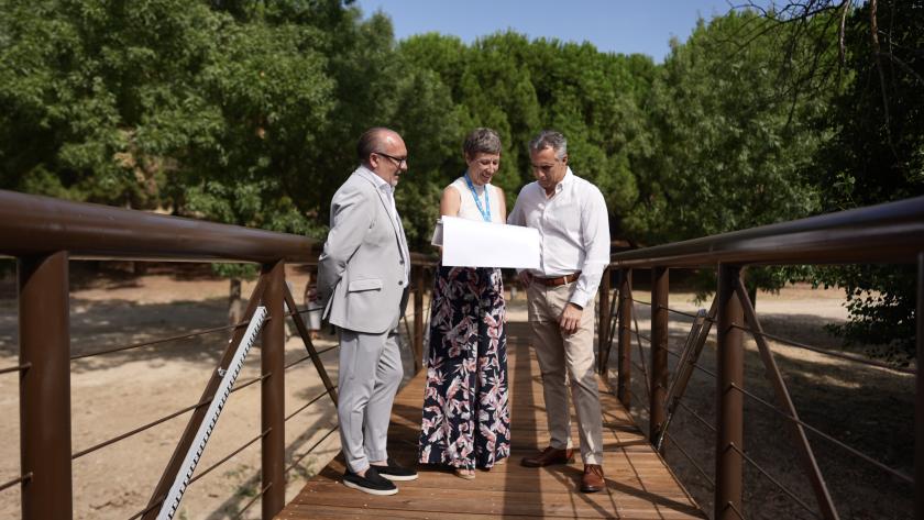 La Comunidad de Madrid mejora la red de saneamiento de Arroyomolinos con una inversión de más de 600.000 euros Novillo Visita Arroyomolinos