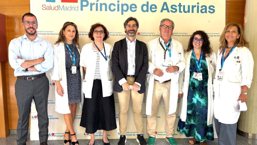 Imagen de grupo de los ponentes de la jornada HBP sobre cáncer de páncreas