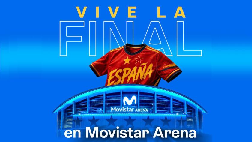 La Comunidad de Madrid celebrará la Final de la Copa Mundial FIFA 2026 de España con la retransmisión del partido del domingo en el Movistar Arena en la pantalla más grande de toda la región La Comunidad de Madrid celebrará la Final de la Copa Mundial FIFA 2026 de España con la retransmisión del partido del domingo en el Movistar Arena en la pantalla más grande de toda la región